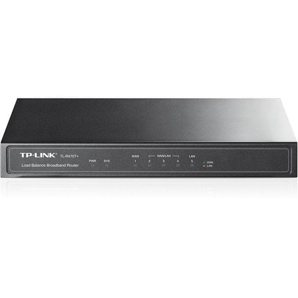 TP-Link TL-R470T+ Load Balance Broadband Router - 5 Ports - 1 RJ-45 Port(s) - Fast Ethernet - WiseTech Inc