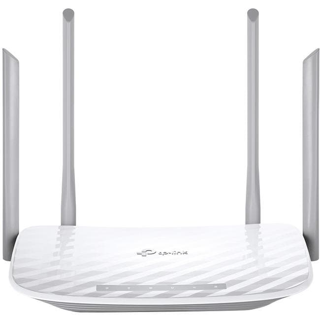 TP-Link Archer C50 Wi-Fi 5 IEEE 802.11ac Ethernet Wireless Router - 2.40 GHz ISM Band - 5 GHz UNII Band(2 x External) - 150 MB/s Wireless Speed - 4 x Network Port - 1 x Broadband Port - USB - Fast Ethernet - VPN Supported - Desktop - WiseTech Inc