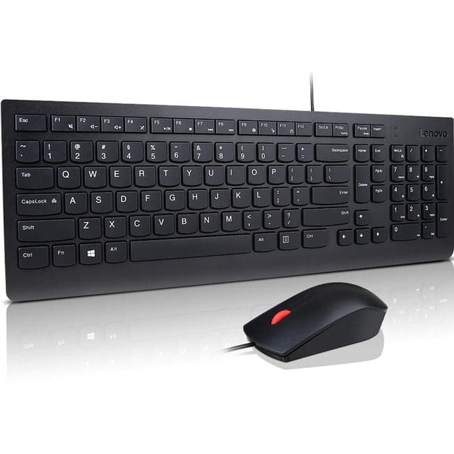 Lenovo Essential Wired Keyboard and Mouse Combo - US English - WiseTech Inc