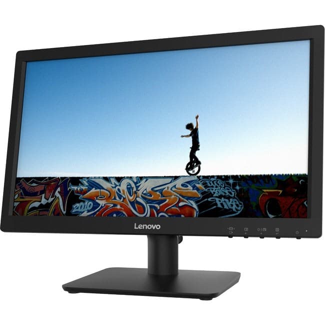 Lenovo 18.5" WXGA WLED LCD Monitor - 16:9 - Black - WiseTech Inc