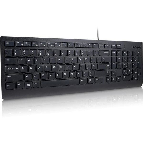 Lenovo Essential Wired Keyboard (Black) - US English 103P - WiseTech Inc