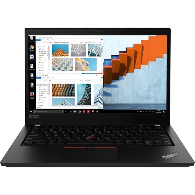 Lenovo ThinkPad T14 Gen 2 20XK005PCA 14" Notebook - Full HD - 1920 x 1080 - AMD Ryzen 5 PRO 5650U Hexa-core (6 Core) 2.30 GHz - 8 GB Total RAM - 256 GB SSD - Black - WiseTech Inc