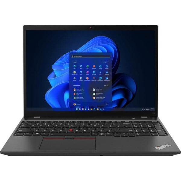 Lenovo ThinkPad T16 Gen 1 21BV0091US 16" Notebook - WUXGA - 1920 x 1200 - Intel Core i5 12th Gen i5-1235U Deca-core (10 Core) - 8 GB Total RAM - 8 GB On-board Memory - 256 GB SSD - Thunder Black - WiseTech Inc