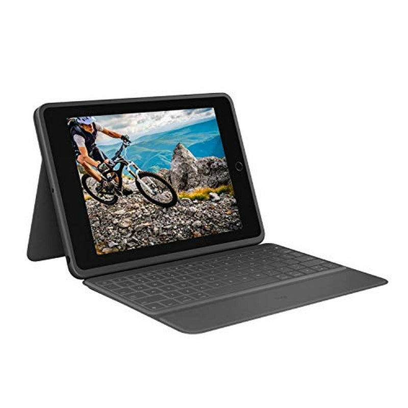 Logitech Keyboard Rugged Folio Case for iPad 10.2" - Black - WiseTech Inc