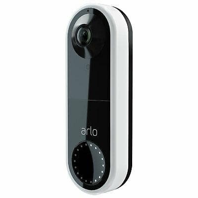 Arlo Wired Wi-Fi Video Doorbell - White (AVD1001-100CNS) - WiseTech Inc