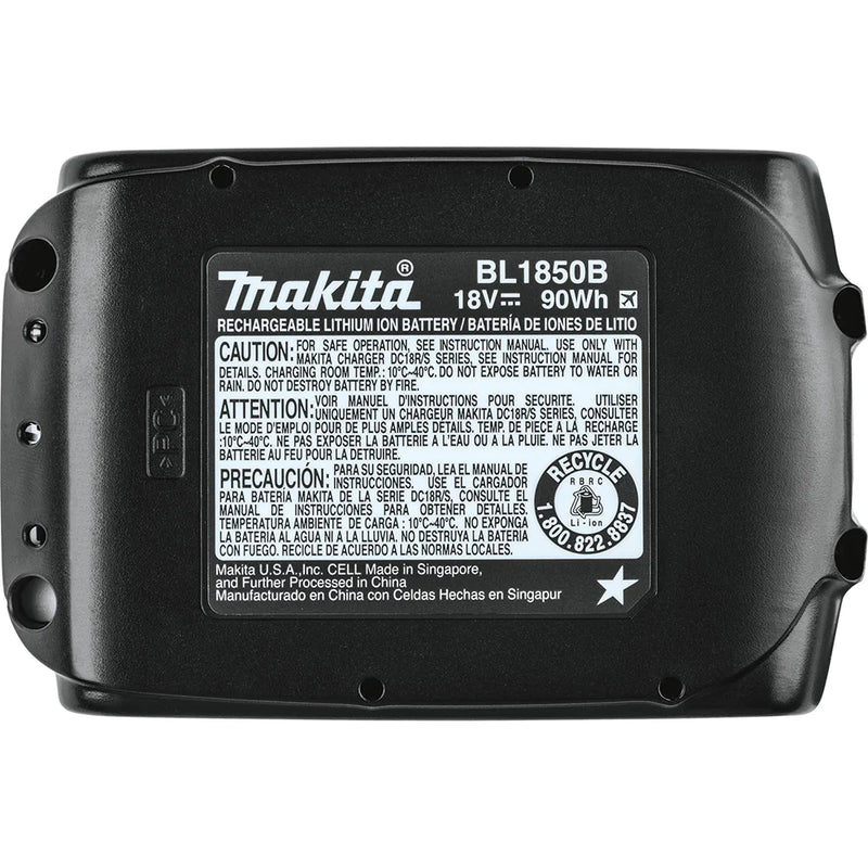 MAKITA 18V (5.0Ah) LXT Lithium-Ion High Capacity Battery Packs with LED Charge Level Indicator (2-Pack) - WiseTech Inc